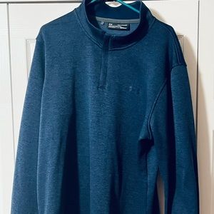 Mens XXL Under Armour 1/4 Zip Cold Gear Fleece